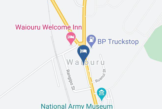 Ruapehu - Oasis Hotel And Bar Maps