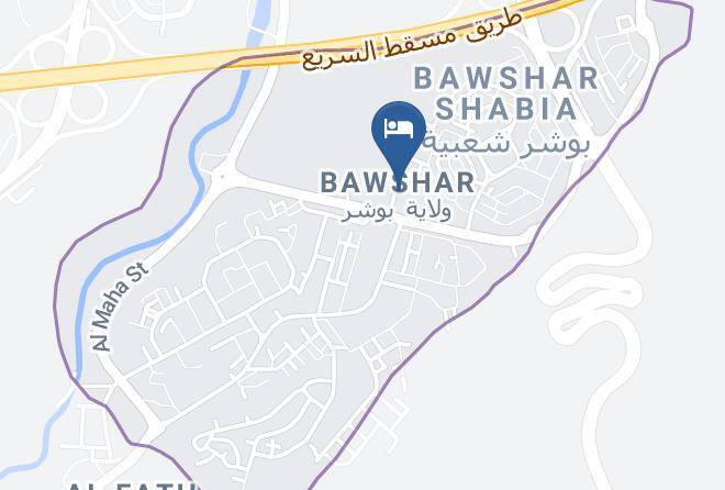 Bawshar - Oasis Hotel Apartments Maps