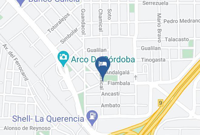 Cordoba - Oasis Hotel Maps