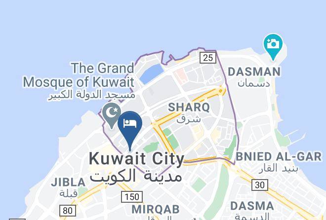 Kuwait City - Oasis Hotel Maps