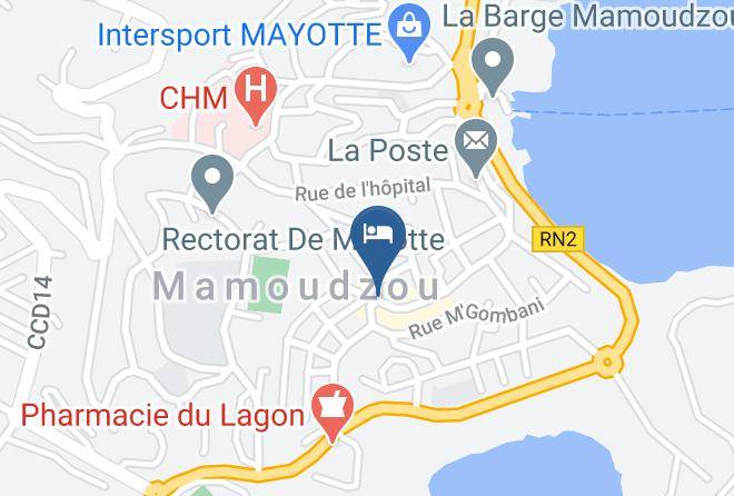 Mamoudzou - Oasis Hotel Maps