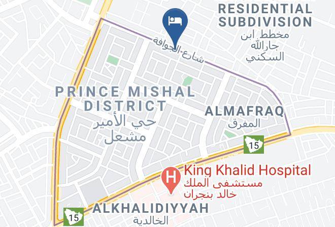 Najran - Oasis Hotel Maps