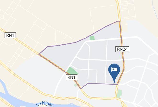 Niamey - Oasis Hotel Maps