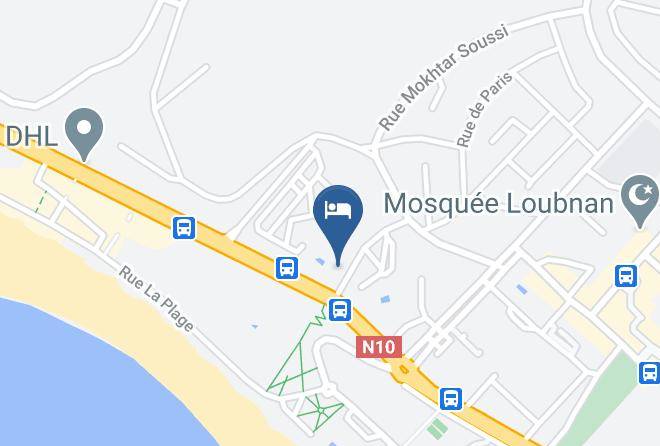 Agadir - Oasis Hotel & Spa Maps