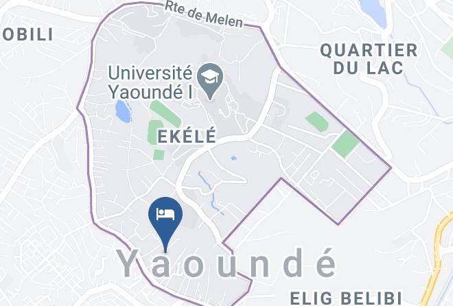 Mfoundi - Oasis Hotel Maps
