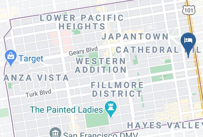 San Francisco - Rodeway Inn Civic Center Maps