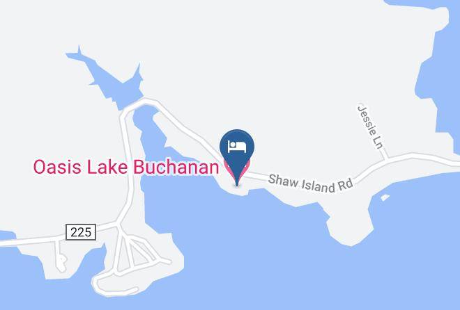 Oasis Lake Buchanan Map
