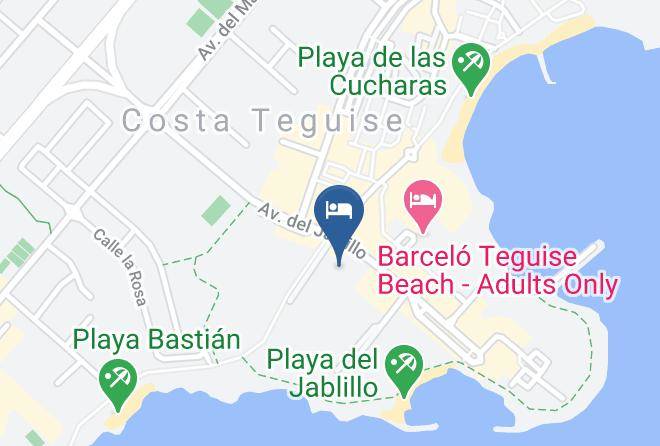 Las Palmas - Oasis Lanz Beach Mate Maps