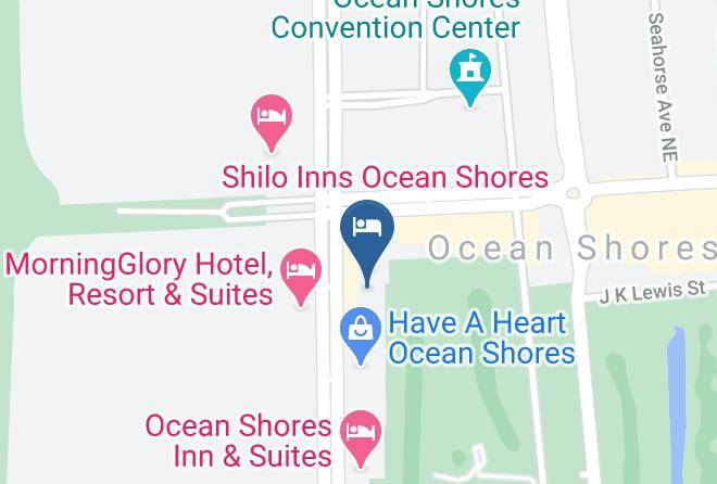Grays Harbor - Oasis Motel Maps