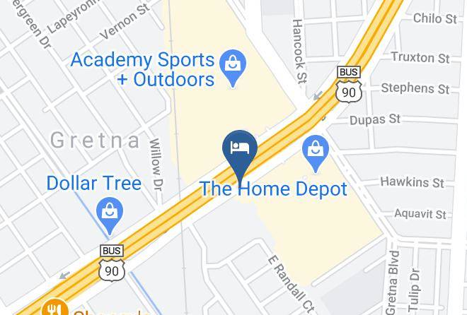 Jefferson Par - Oasis Motel Maps