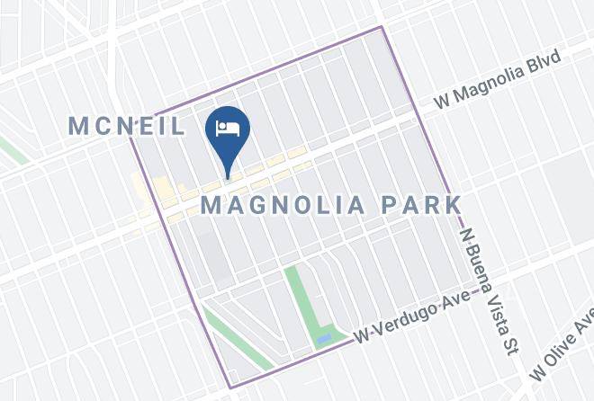 Los Angeles - Oasis Nail Spa Maps