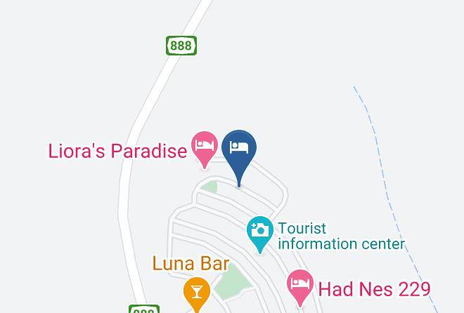 Oasis Of The Galilee Map