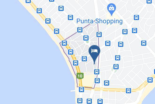 Punta Del Este - Oasis Parque Hotel Maps