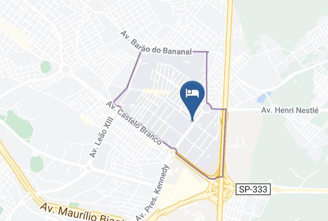 Ribeirao Preto - Oasis Plaza Hotel Maps