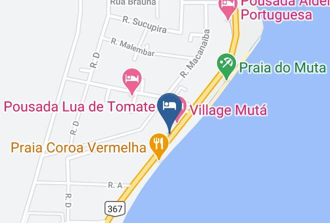 Porto Seguro - Oasis Praia Hotel Maps