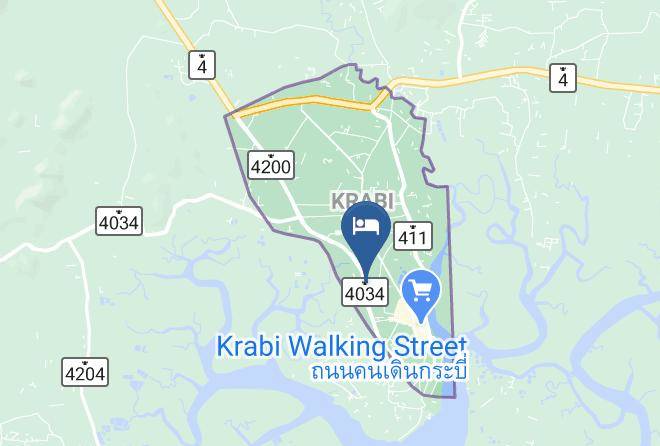 Mueang Krabi District - Oasis Resort Maps