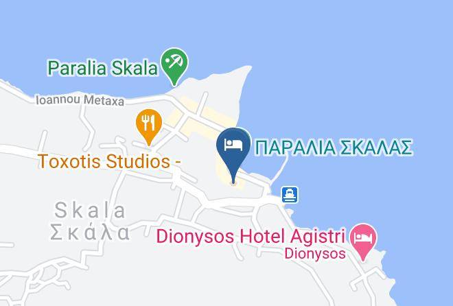 Perifereiaki Enotita Nison - Oasis Scala Beach Hotel Maps