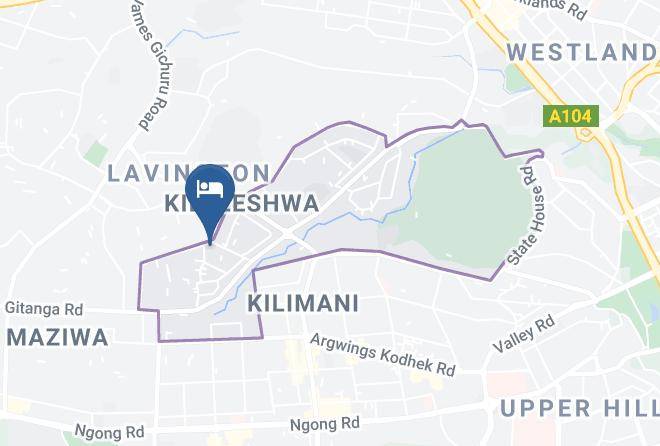 Nairobi - Oasis Suites Maps
