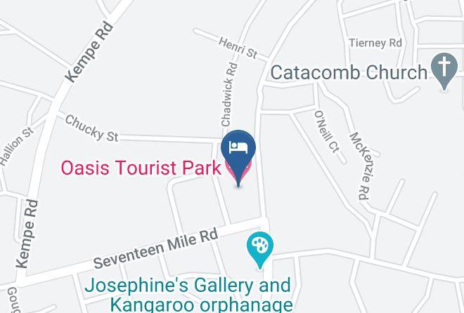 Coober Pedy - Oasis Tourist Park Maps