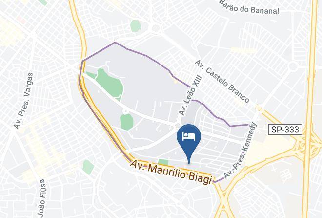 Ribeirao Preto - Oasis Tower Hotel Maps