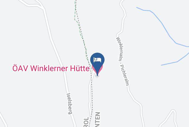 Spittal An Der Drau - Oav Winklerner Hutte Maps
