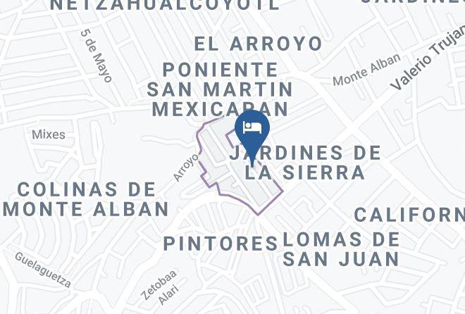 Oaxaca De Juarez - Oaxaca Deleite B&b Maps