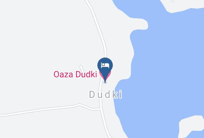 Oaza Dudki Map