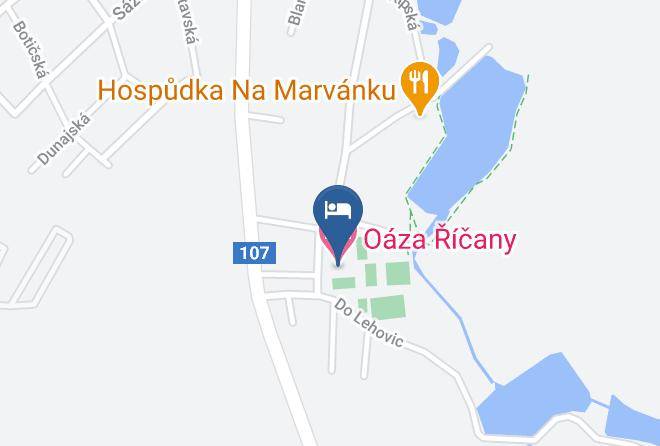 Prague East - Oaza Ricany Maps