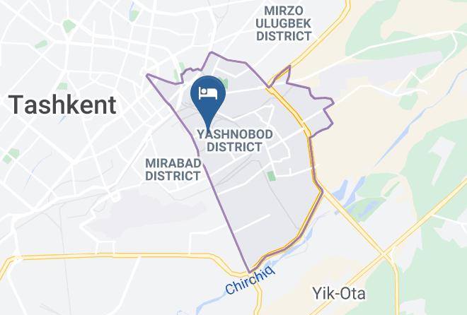 Tashkent - Oazis Asaka Hotel Maps