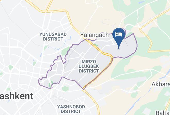 Tashkent - Oazis Hotel Maps