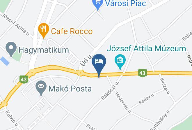 Mako - Oazis Panzio Maps