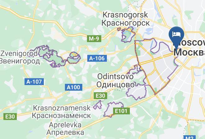 Moscow - Oazis Siti Maps