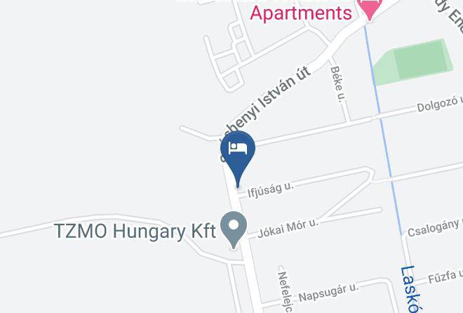 Egerszalok - Oazis Vendeghaz Maps