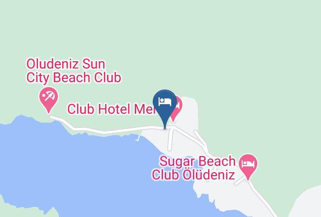 Fethiye - Oba Beach Hotel Maps