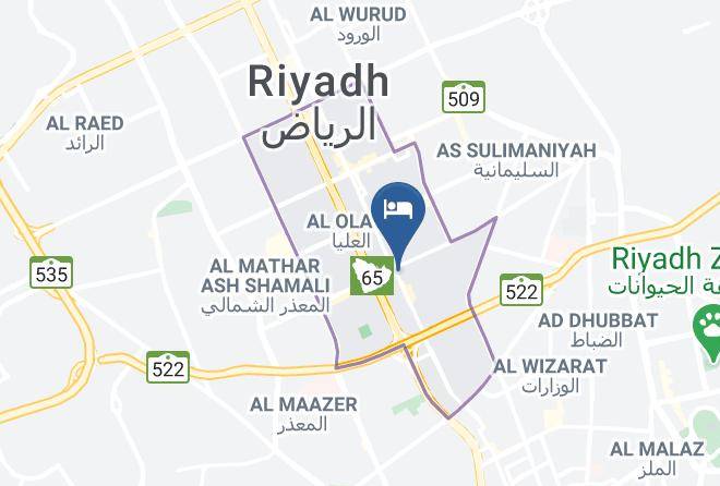 Riyadh - Obaer Hotel Maps
