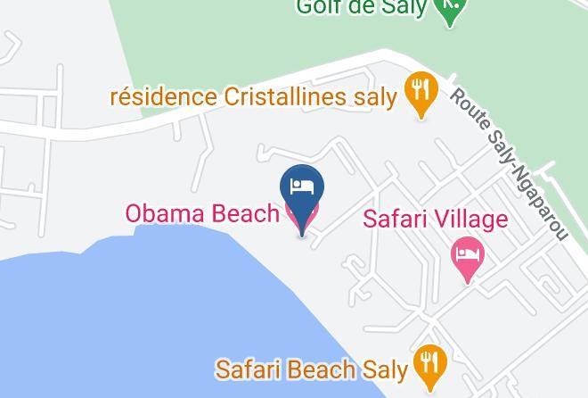 Obama Beach Hotel Map