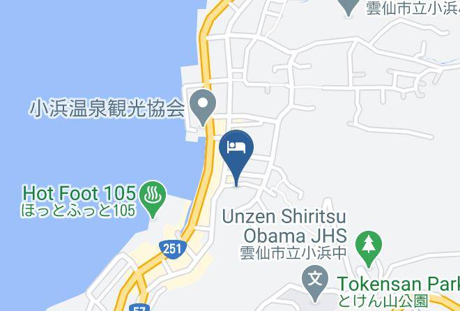 Unzen City - Obama Town Hotel Maps