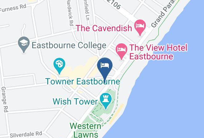 East Sussex - Oban Hotel Maps