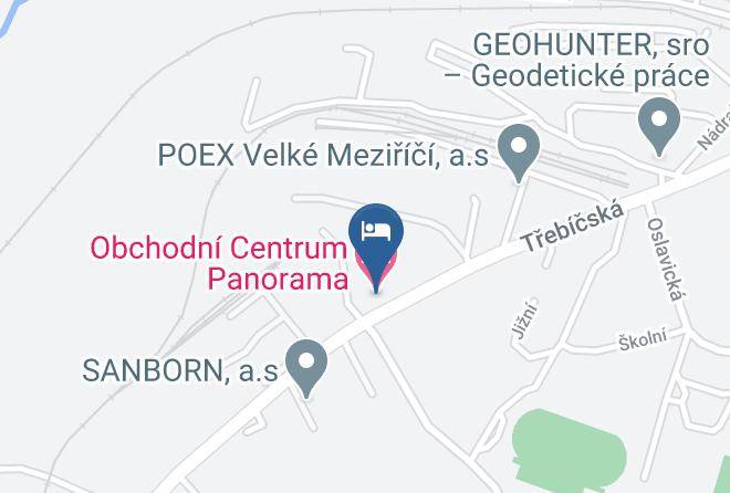 Zdar Nad Sazavou - Obchodni Centrum Panorama Maps