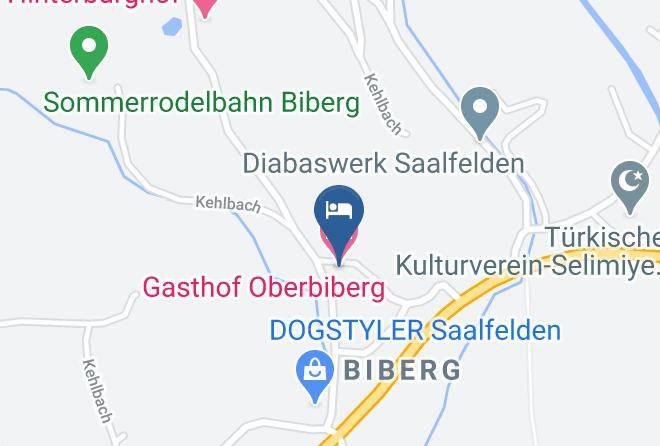 Zell Am See - Gasthof Oberbiberg Maps