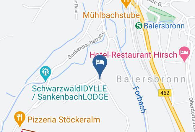 Freudenstadt - Oberdeisenhof Landhotel Garni Maps