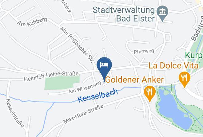 Vogtlandkreis - Hotel Obere Muhle Maps
