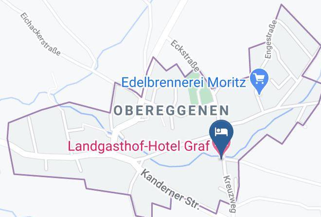 Lorrach - Landgasthof Hotel Graf Maps