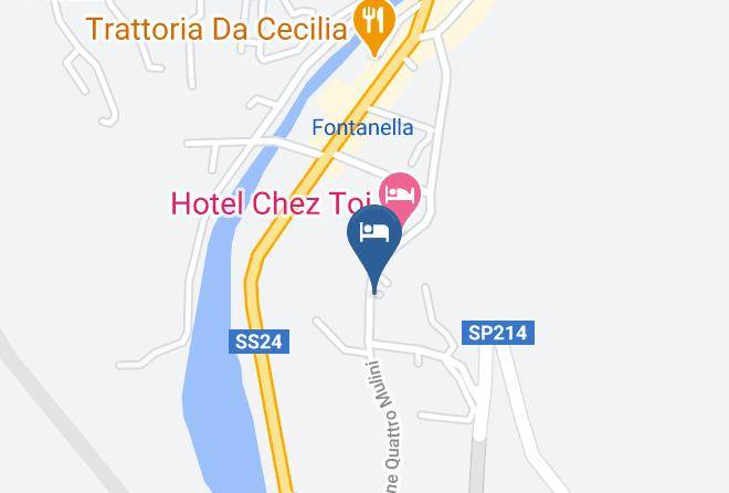 Turin - Oberje Dla Viere Maps