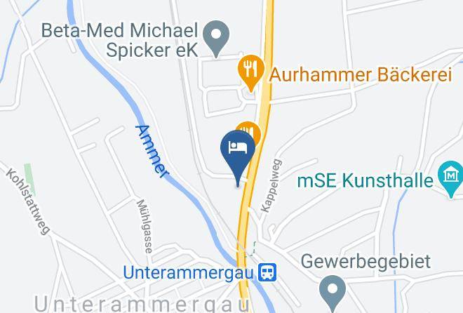 Garmisch Partenkirchen - Oberland Ferienwohnung Maps