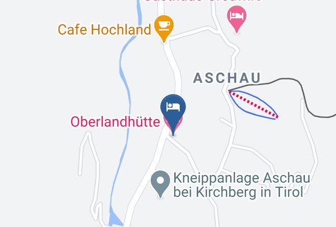Kitzbuhel - Oberlandhutte Maps