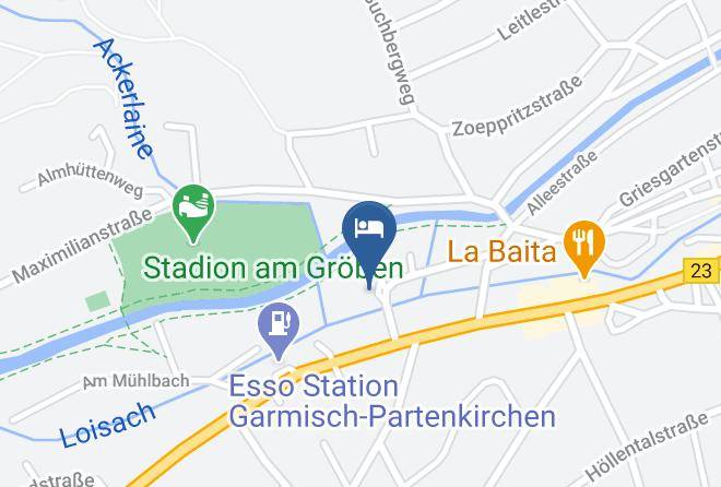 Garmisch Partenkirchen - Obermuehle 4s Boutique Resort Maps
