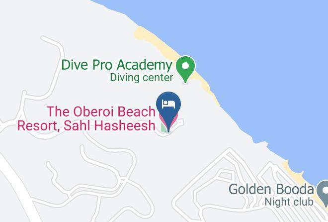 Hurghada - The Oberoi Beach Resort Sahl Hasheesh Maps