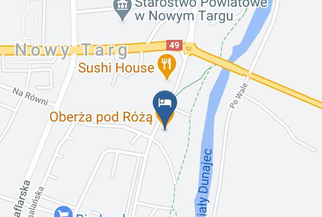 Nowotarski - Oberza Pod Roza Maps