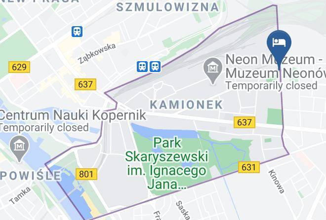 Warsaw - Obiekt Twardowski Maps